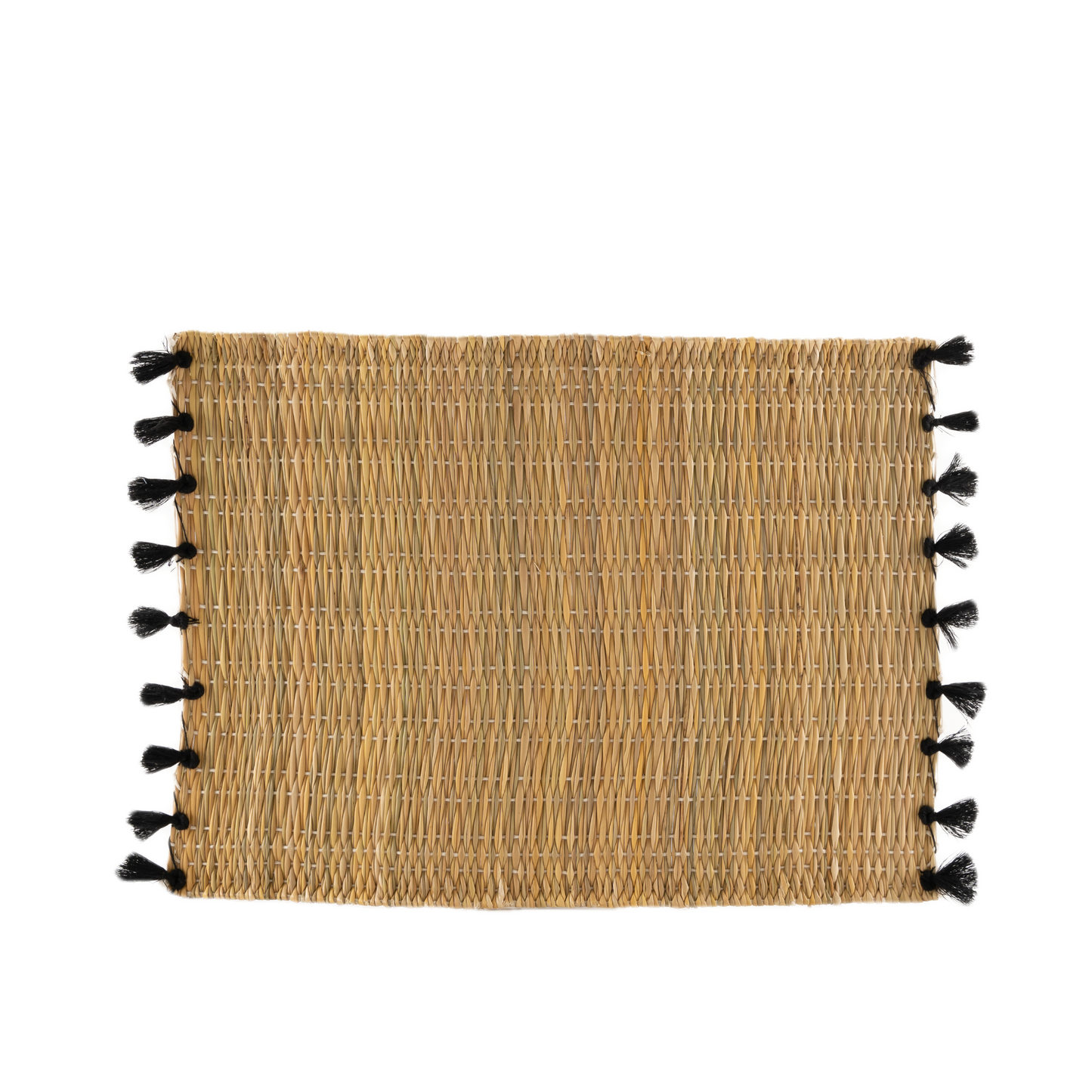 Tassel Placemat - Black