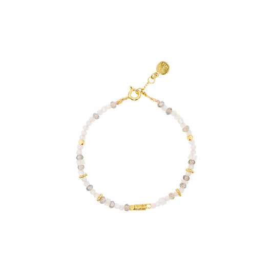 Moon Classic Bracelet (Moonstone, Labradorite, Mother of Pearl)
