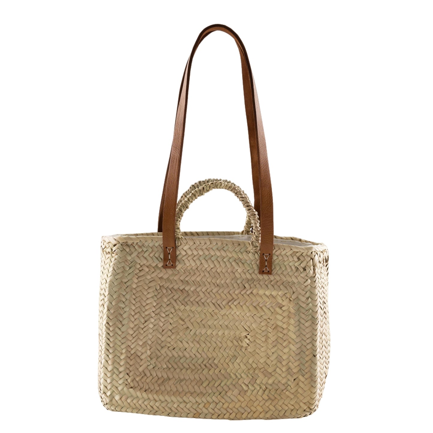 Boxie Tote Basket Bag