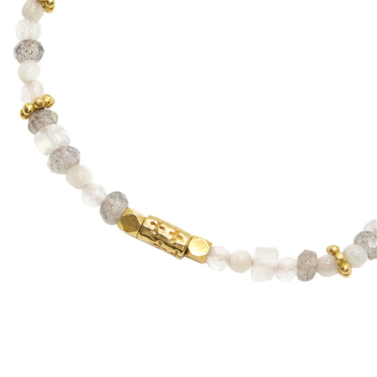 Moon Classic Bracelet (Moonstone, Labradorite, Mother of Pearl)